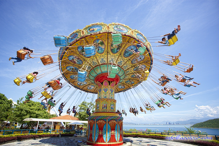 A Game in Vinpearl Amusement Park